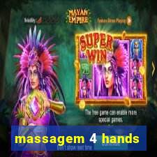 massagem 4 hands